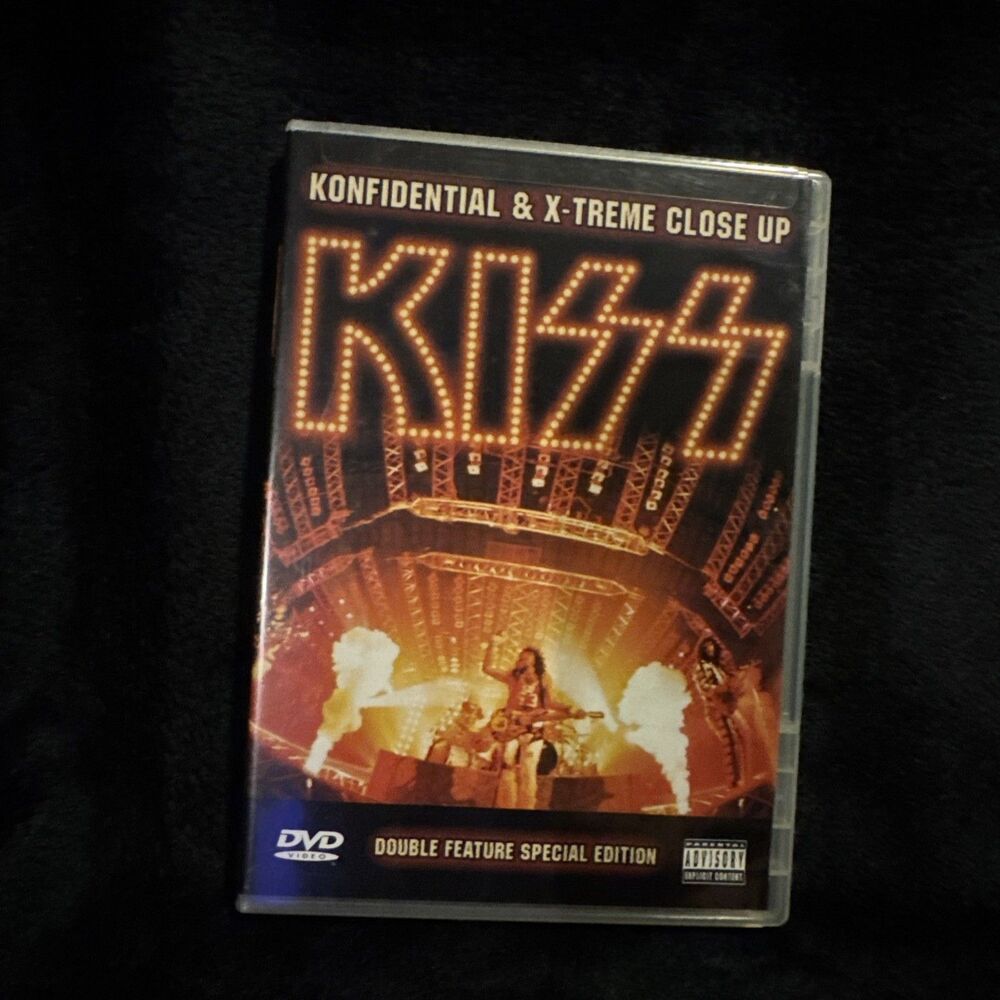 Vintage 2004 KISS - Konfidential / X-treme Close Up DVD